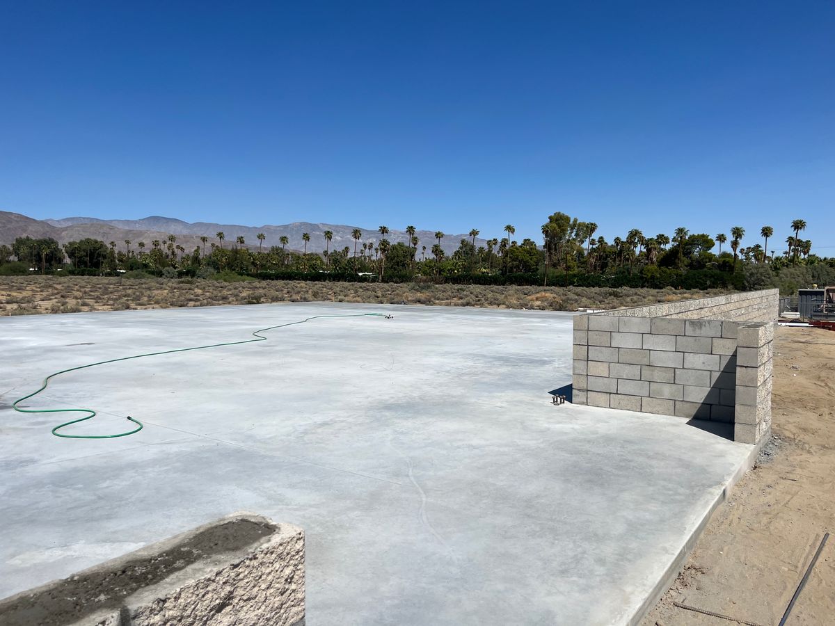 Concrete Slab Construction for The Concrete Guys in Hemet,  CA