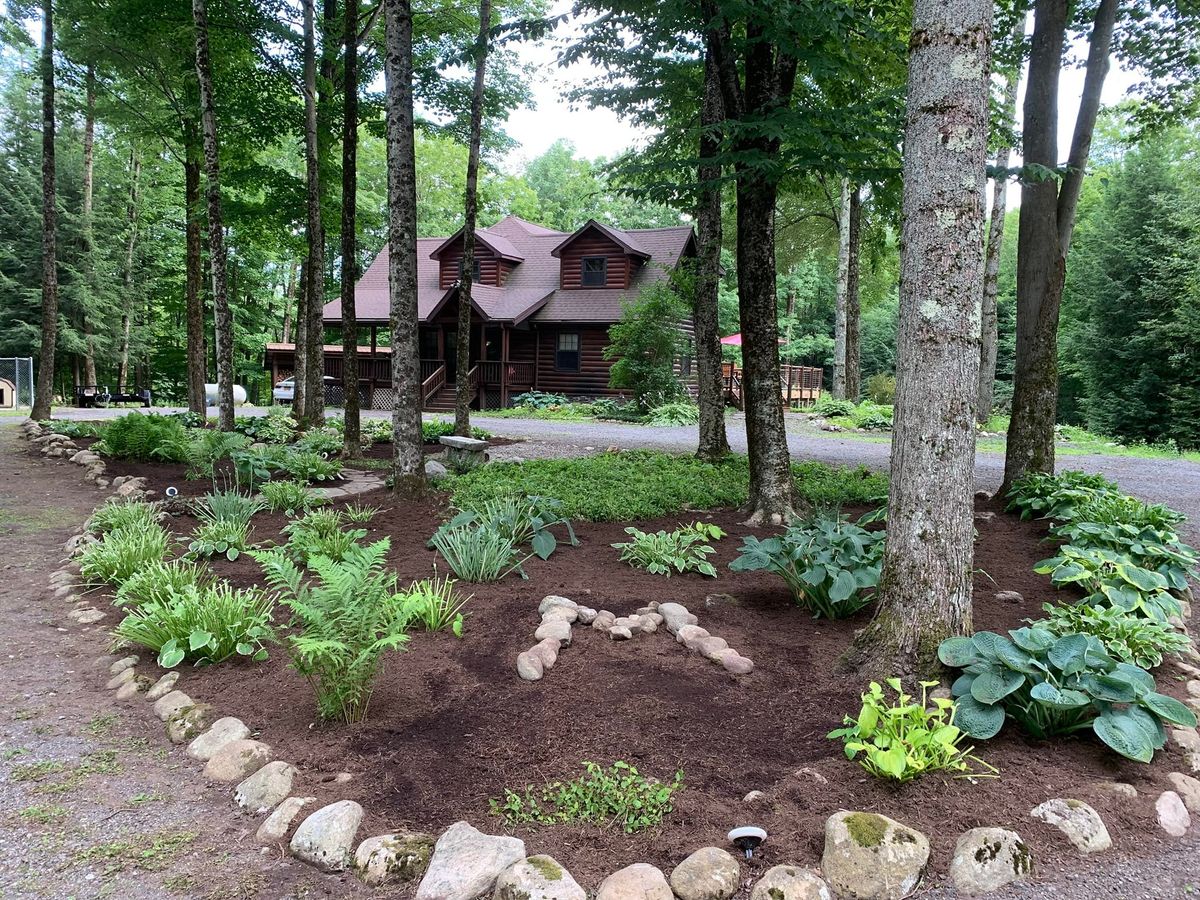 Mulch Installation for Lamb's Landscapes & Hardscapes in Syracuse, New York