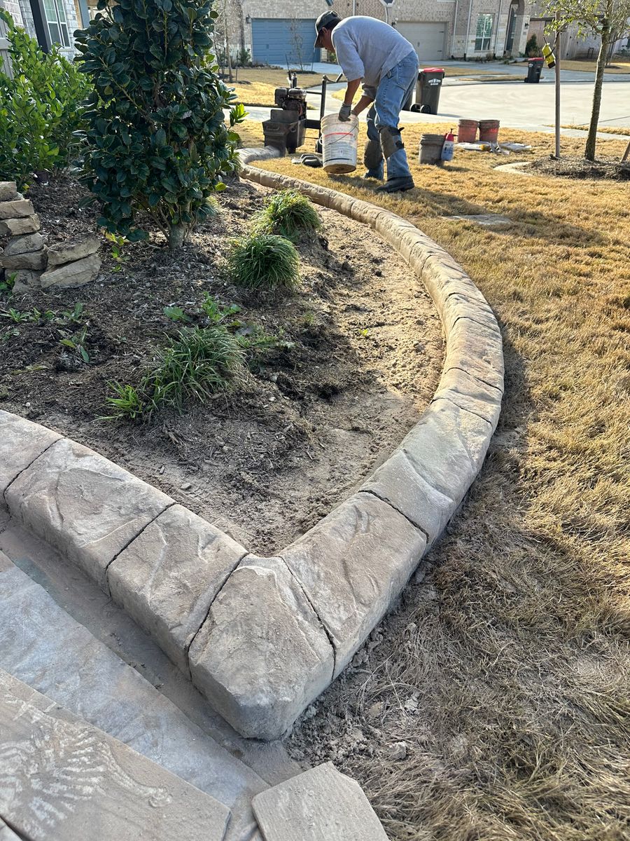 Landscape Border Systems for Texas Curb N Borders in Houston, TX