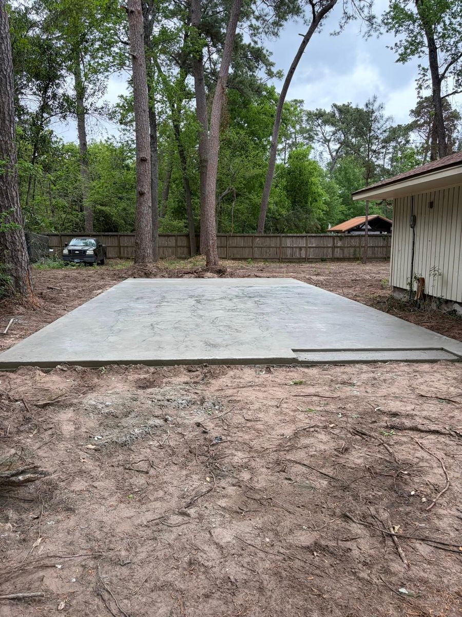 Foundation Laying for Extreme Concrete Services in Houston, TX