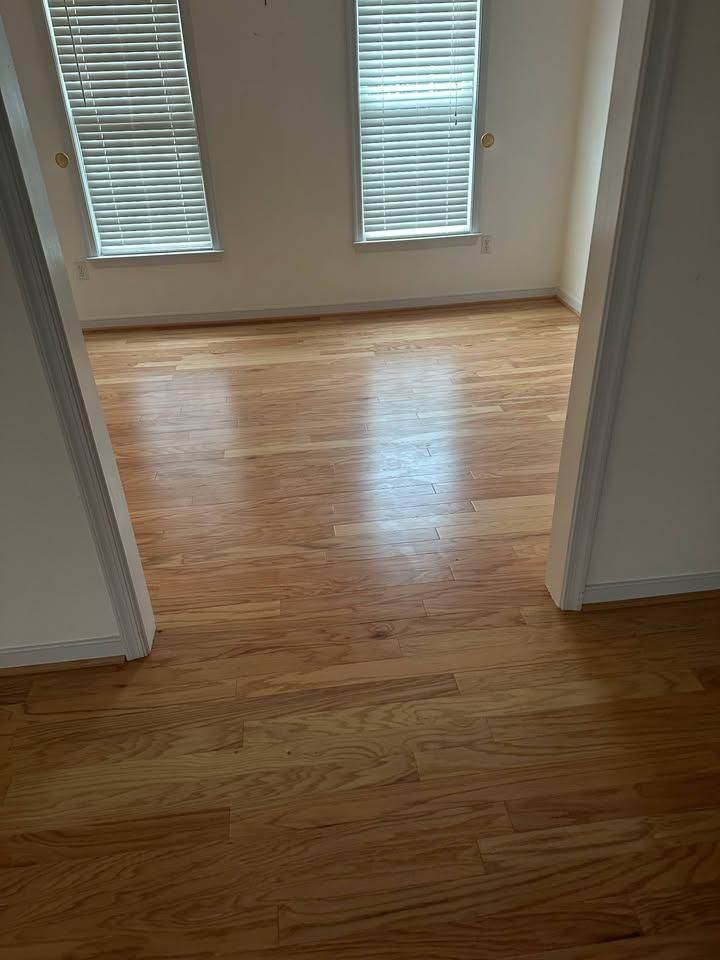 Refinishing hardwood flooring for Jason Tench Flooring LLC in Richmond, VA