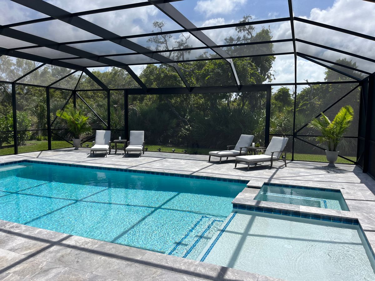 Screen Enclosures for WIP Hurricane Protection and Screening in Palm Bay, FL