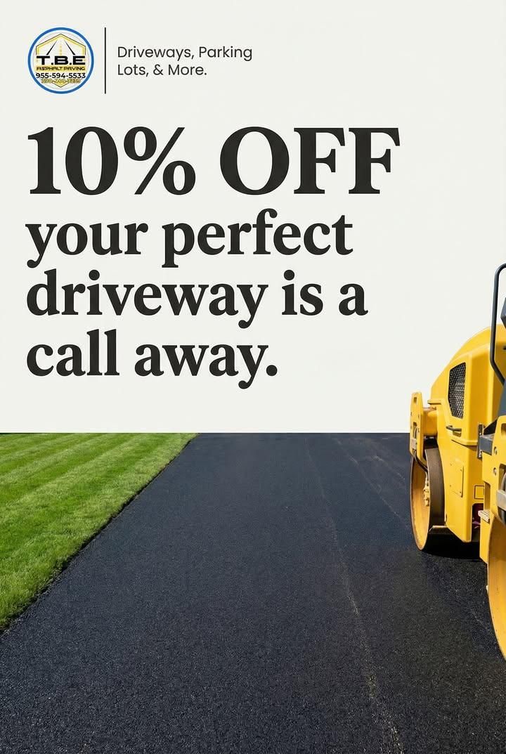 Driveway Paving for T.B.E Asphalt Paving in Spring, TX