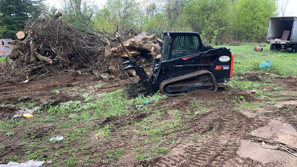 Land clearing - Brush hogging for Denicola’s Lawn Care in Oxbow,  NY