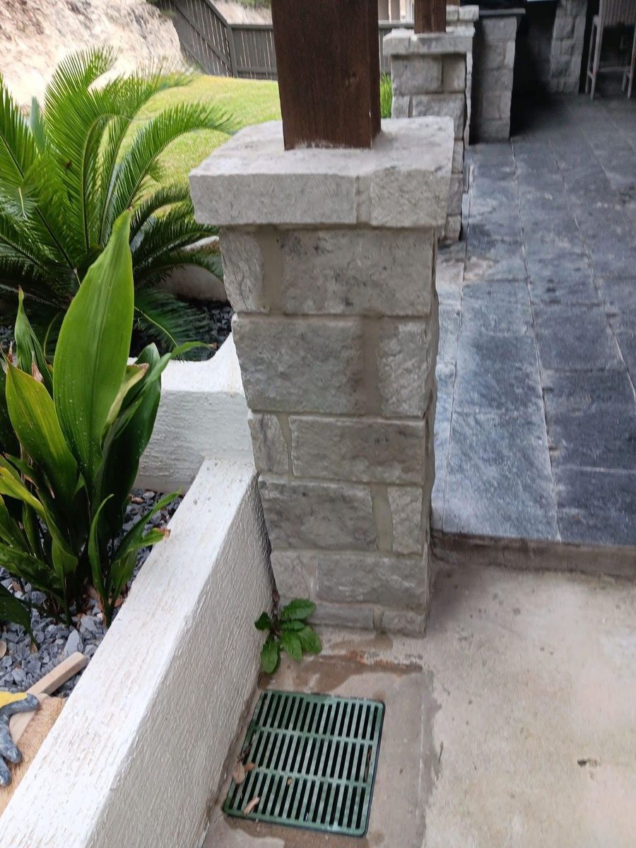 Brick/Stone Columns for Delarosa Masonry in San Antonio, TX