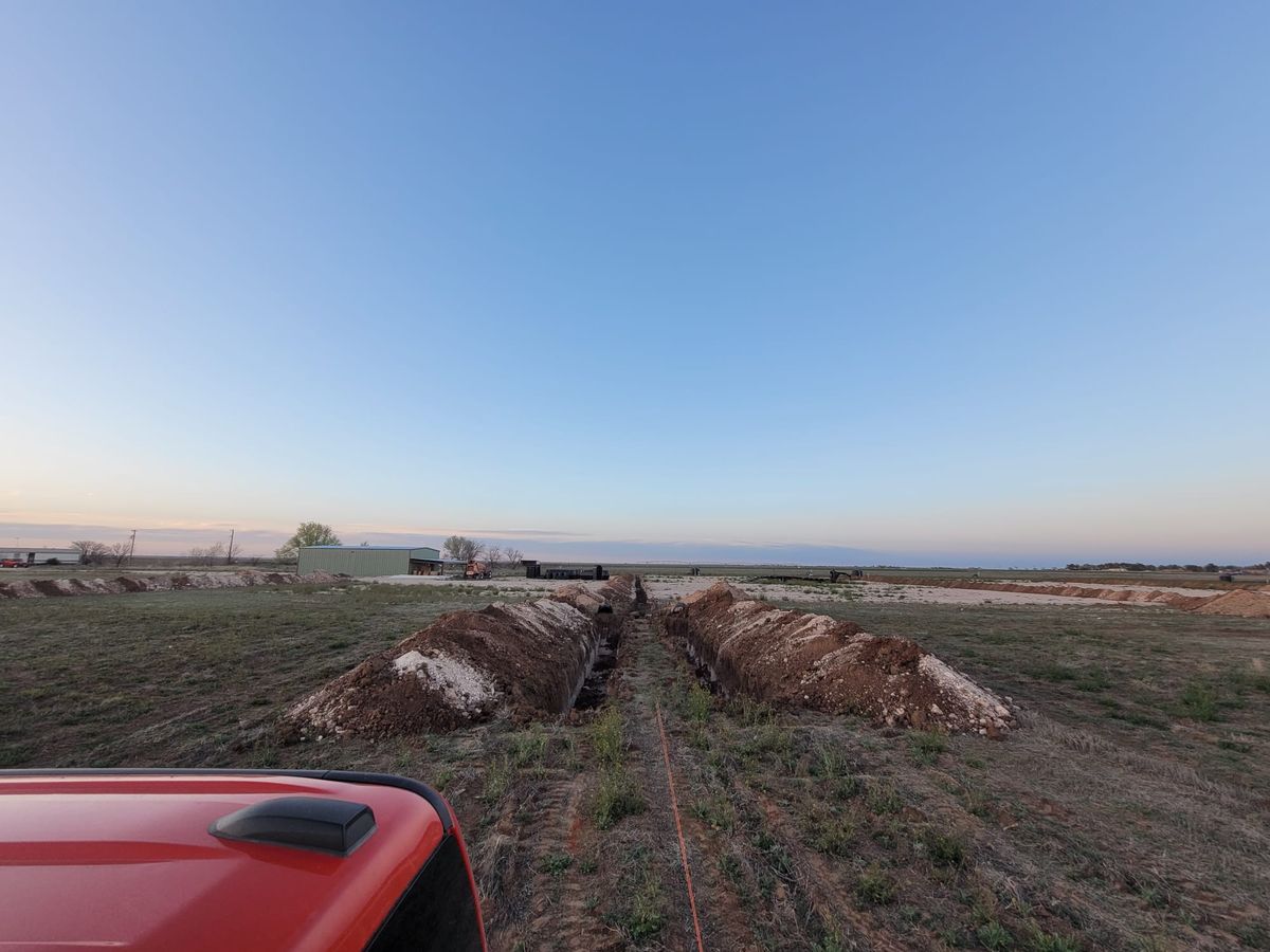 Dirt Work for Prairie Land Properties LLC in Lubbock, TX