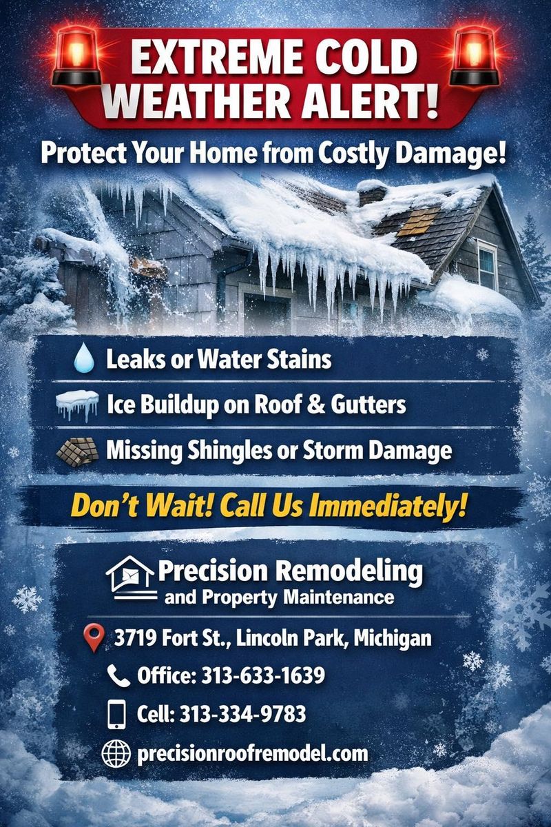 Roofing Repairs for Precision Remodeling and Property Maintenance  in Detroit, MI