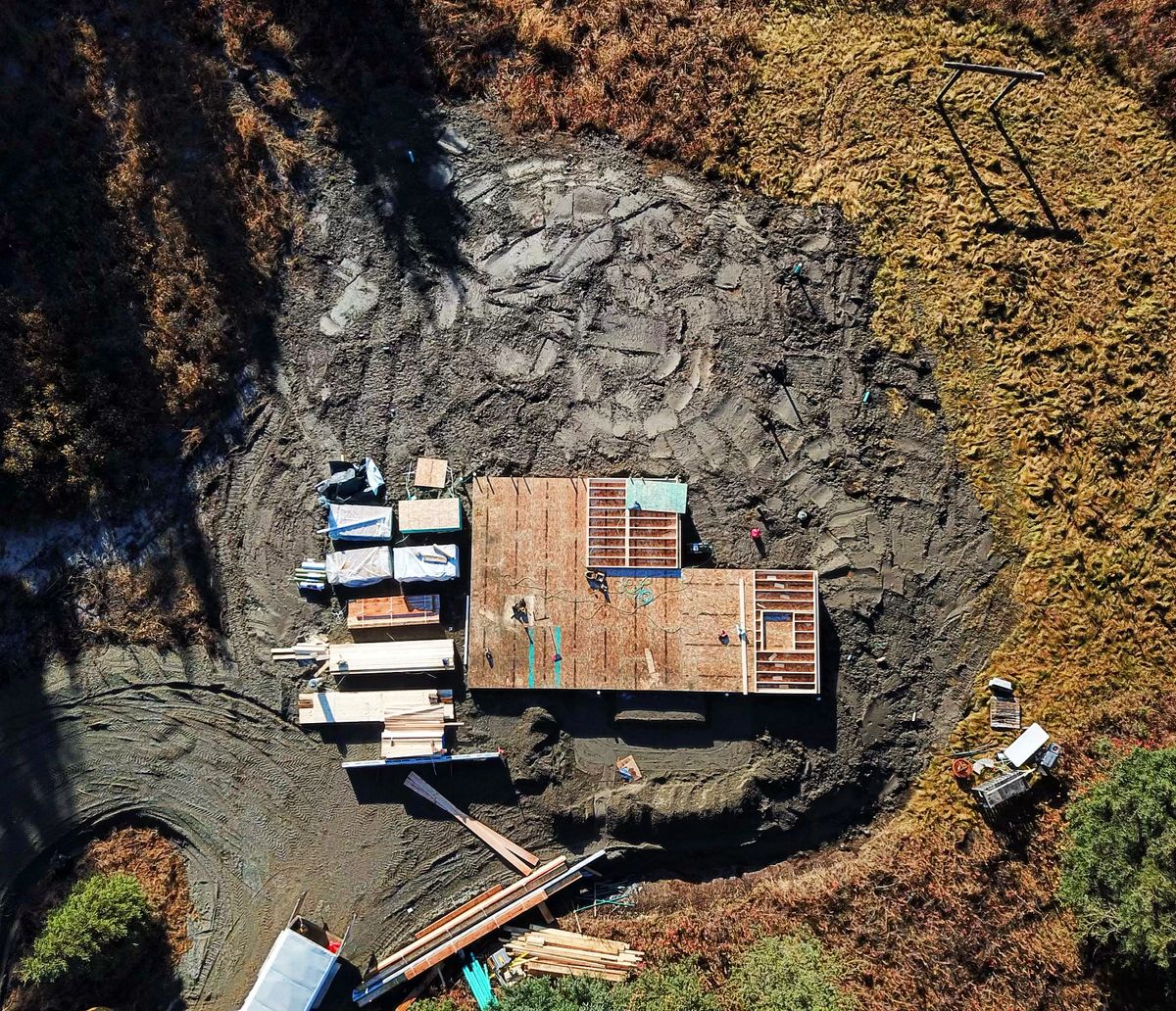 Off Grid Construction for Callahan Custom Construction in Homer, AK