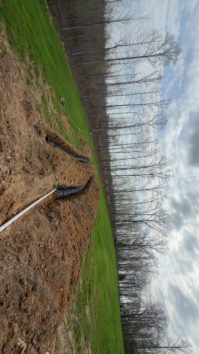 Trenching for Double V Services in Dickson, TN