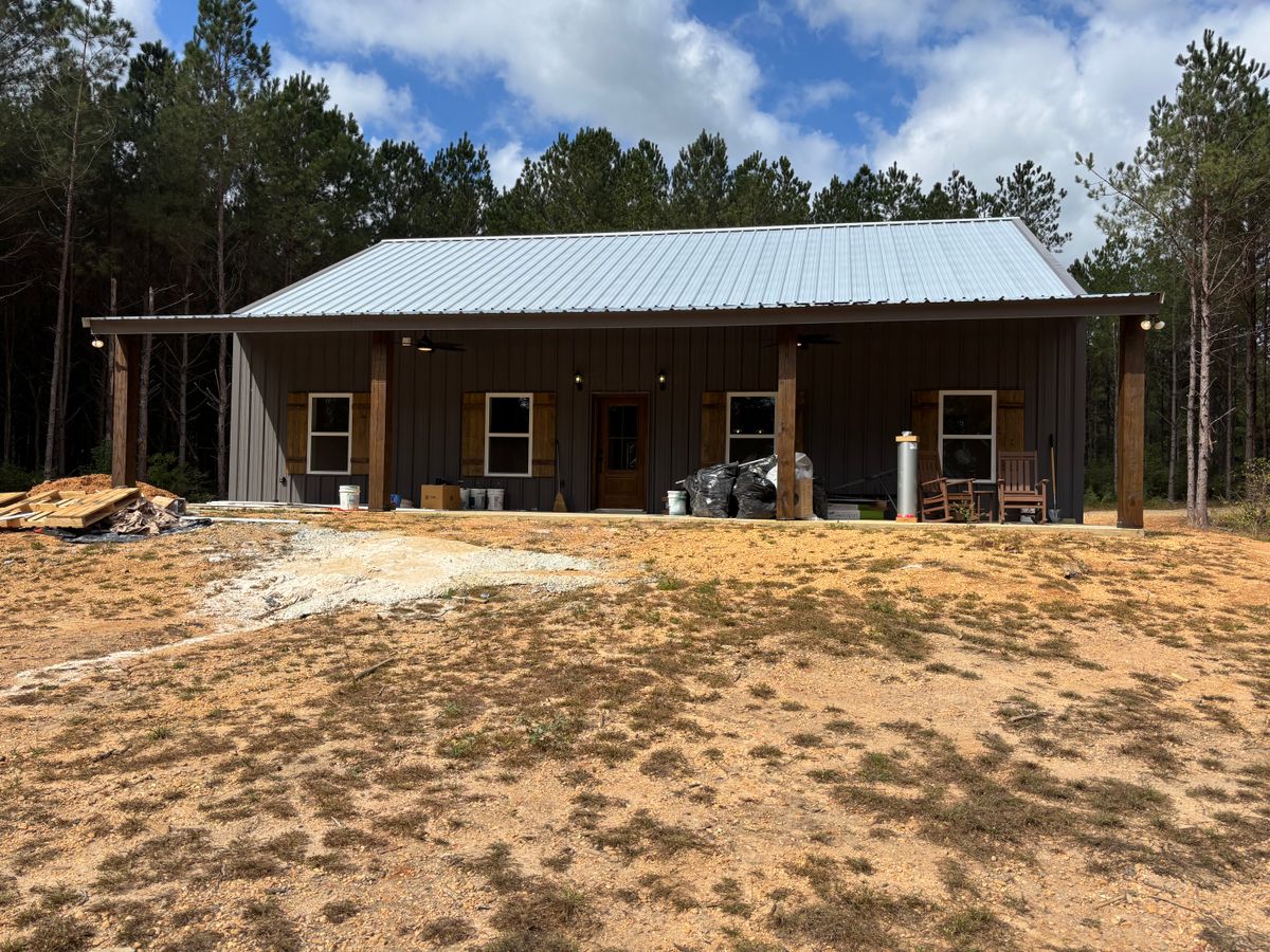 Pole Barn Construction for H&M Construction Metal Buildings in Osyka, MS
