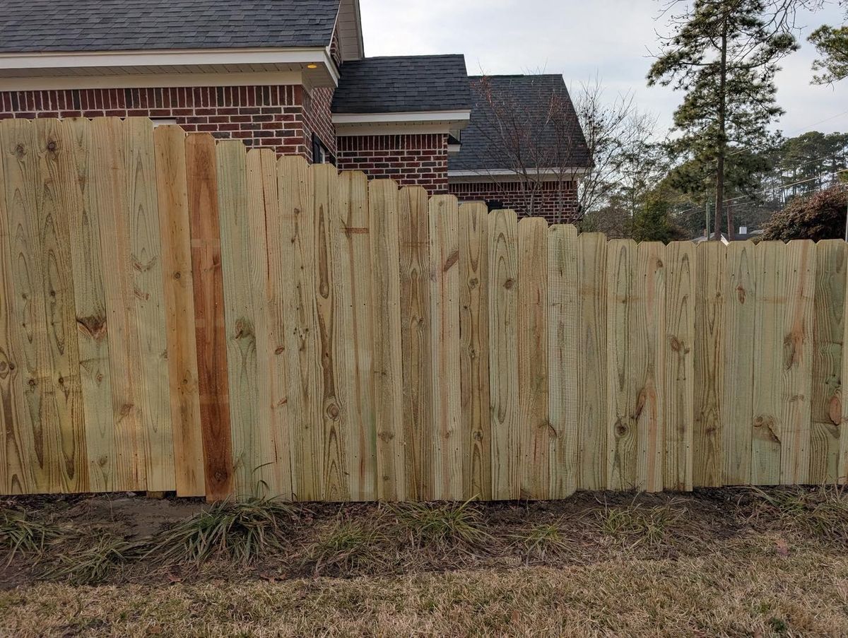 Wood Privacy for 4 In The Fire Fencing LLC in Darlington, SC