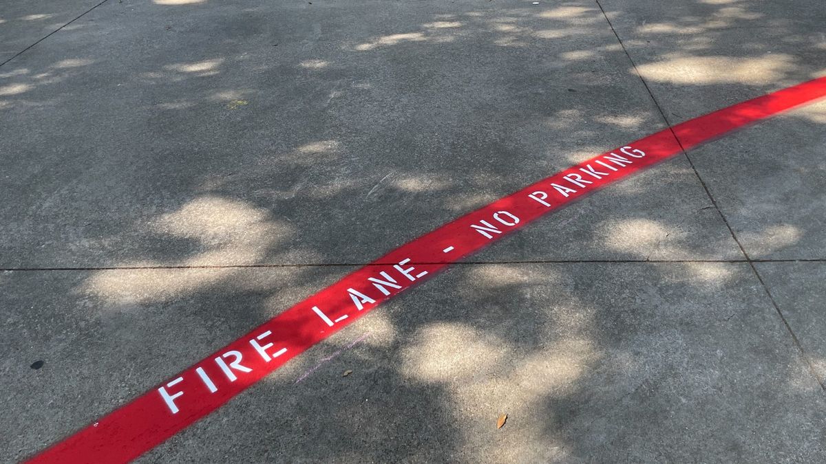 Fire Lane Painting for Curb Painting 817 in Hurst, TX