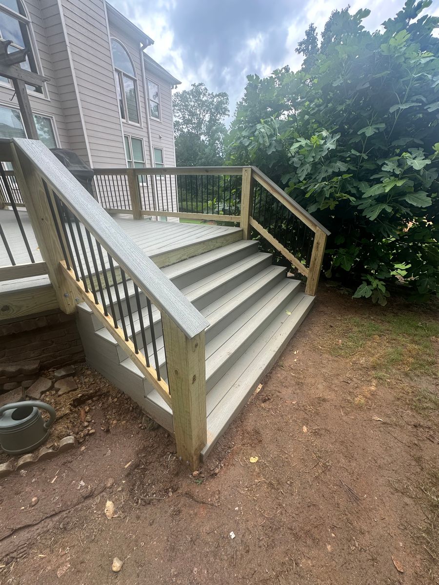 Deck & Patio Installation for Master Tech Industries in Sandy Springs, GA