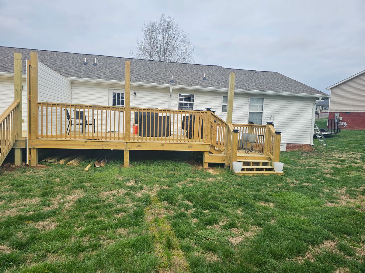 Decking for A&D Home Improvements in Cleveland, TN