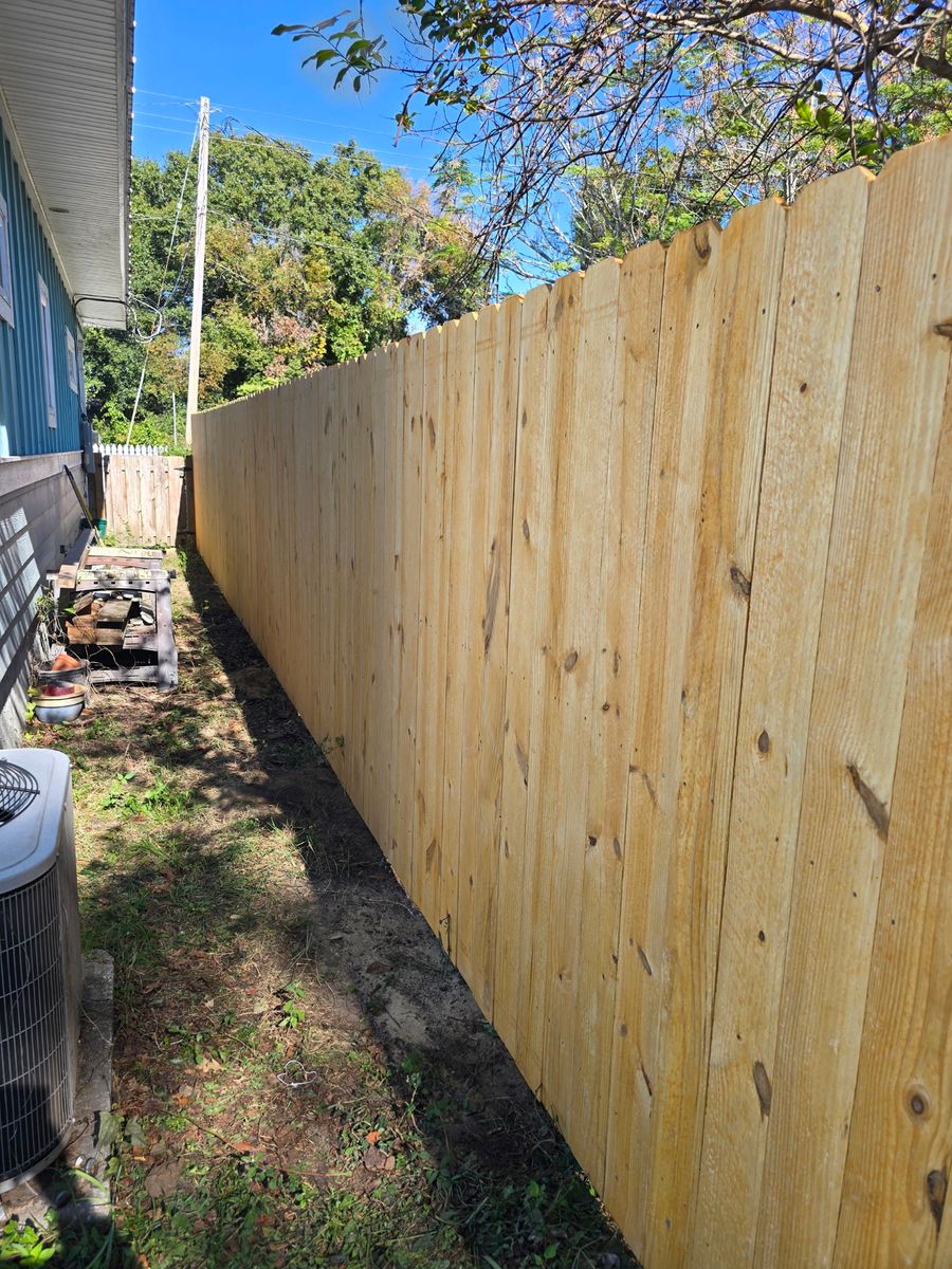 Fence Repair for Phillips Fencing Solutions in Pensacola, FL