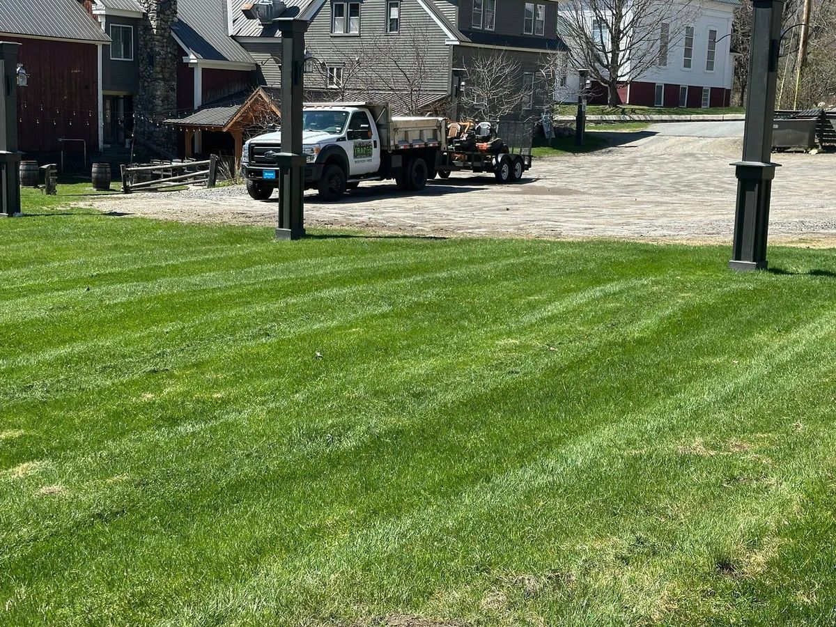 Dirt Installation for TBC Custom Trades in West Burke, VT