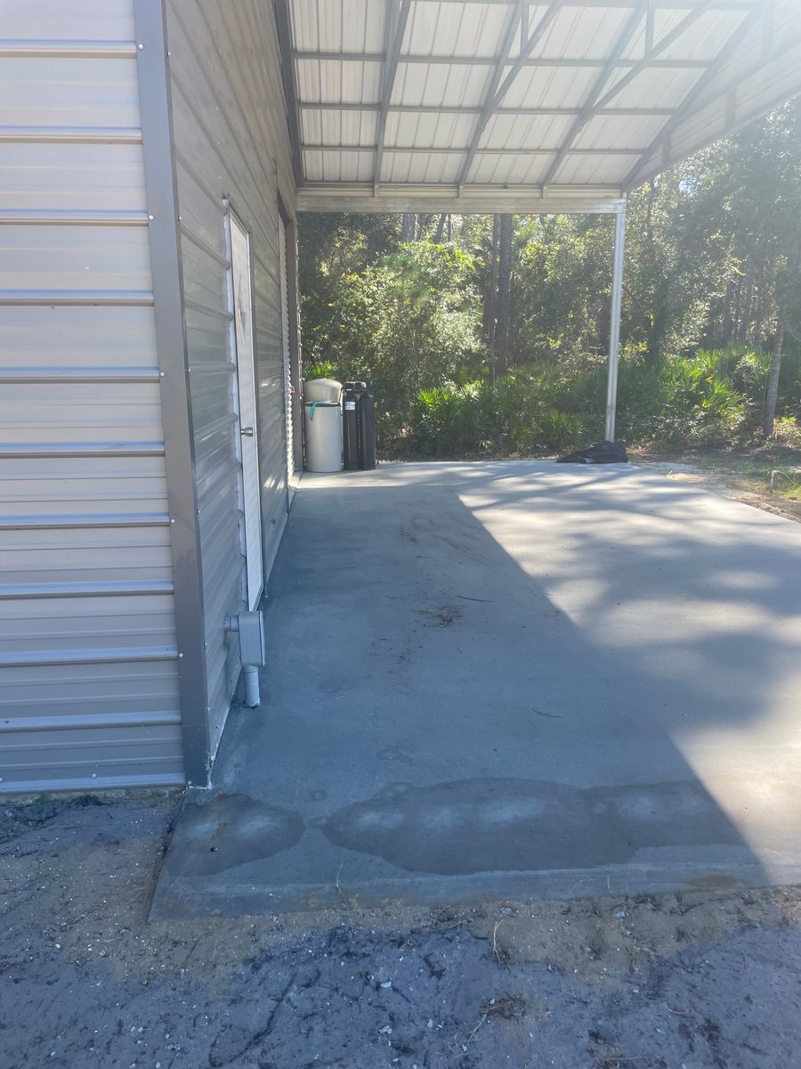 Stamped Concrete for American Concrete Creations in Crystal River, FL