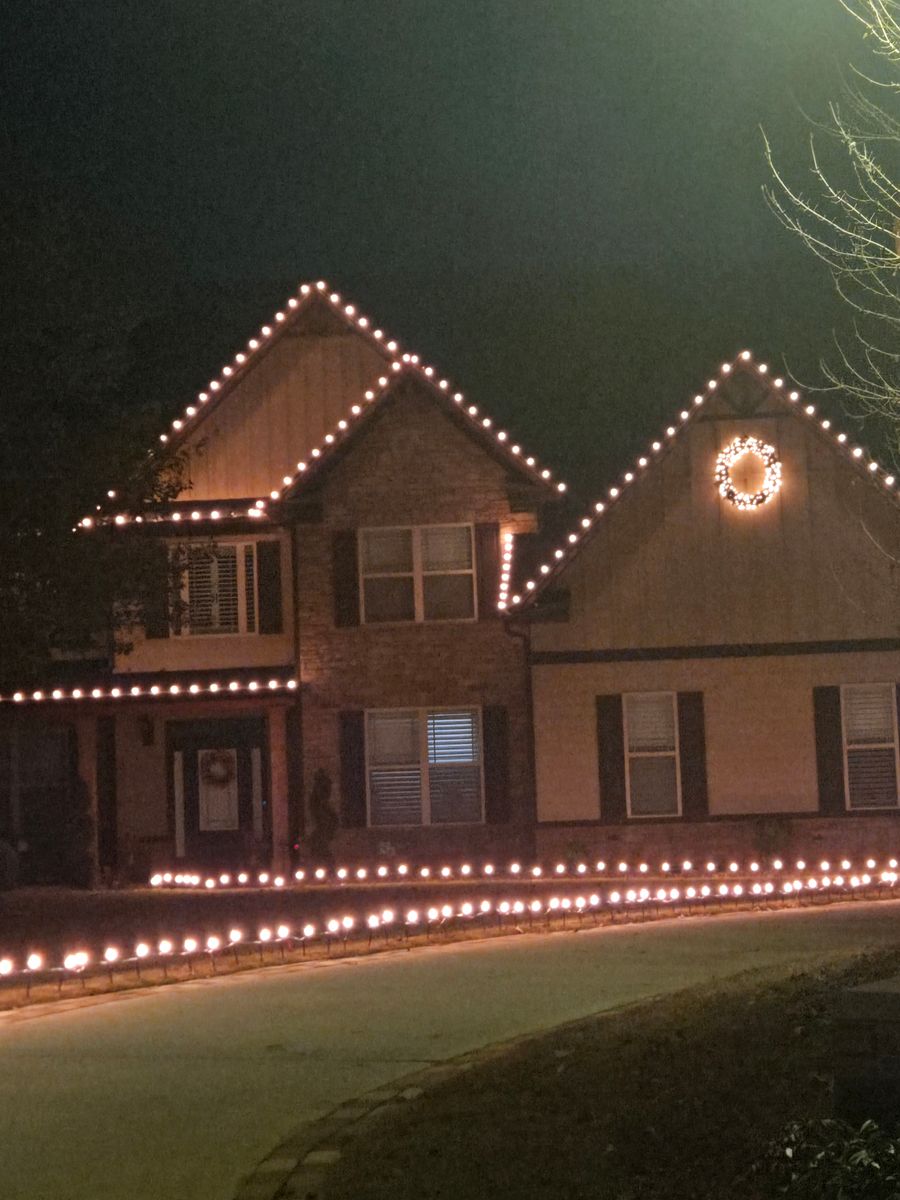 Holiday Lighting for Hightower Home Improvement and Garden in Atlanta, GA