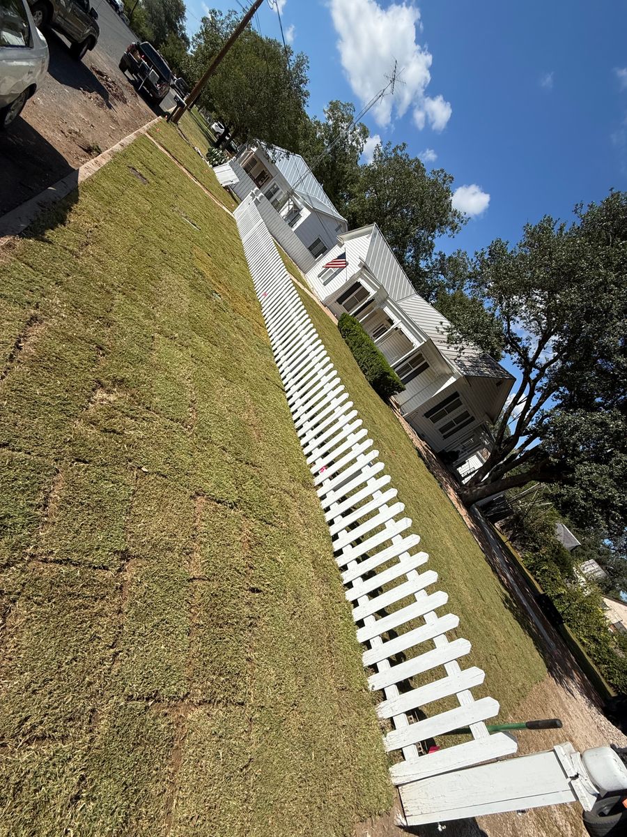 Mowing for Platinum K Landscaping in San Antonio, TX