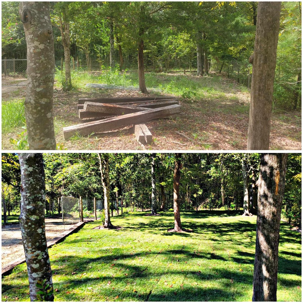 Sod Installation for JT’s Landscaping in Tyler County, TX