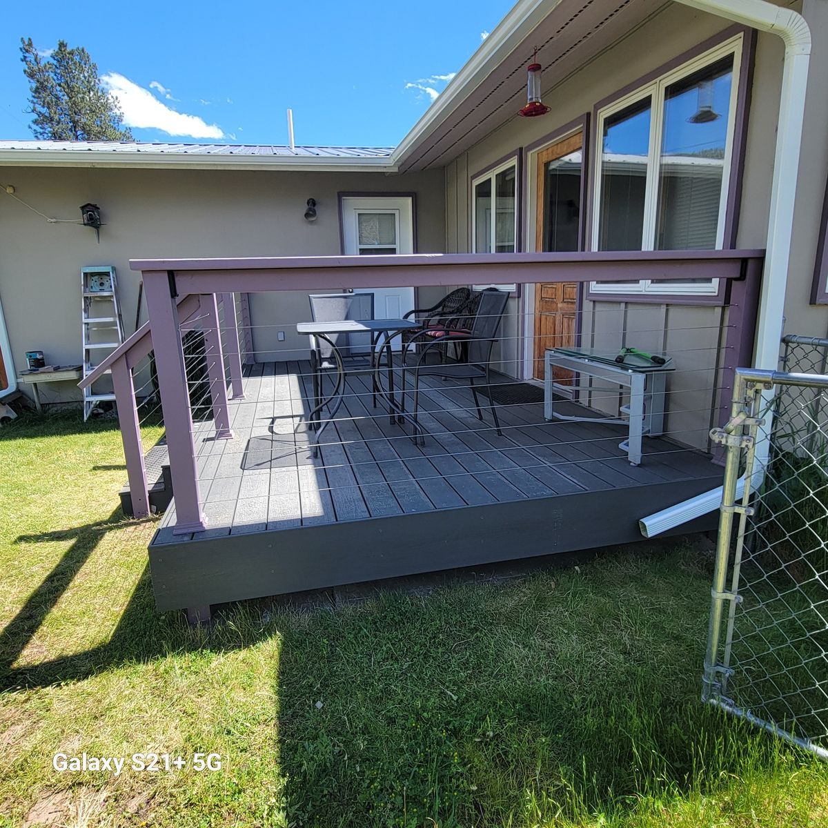 Deck & Patio Installation for J&S Development in Superior, MT