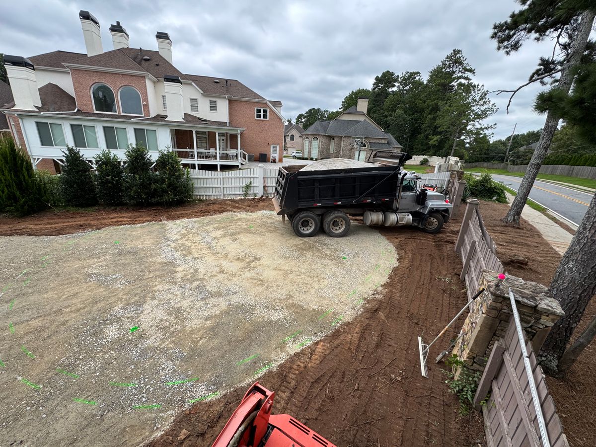 Patio Installation for Fusion Contracting in North Georgia, GA