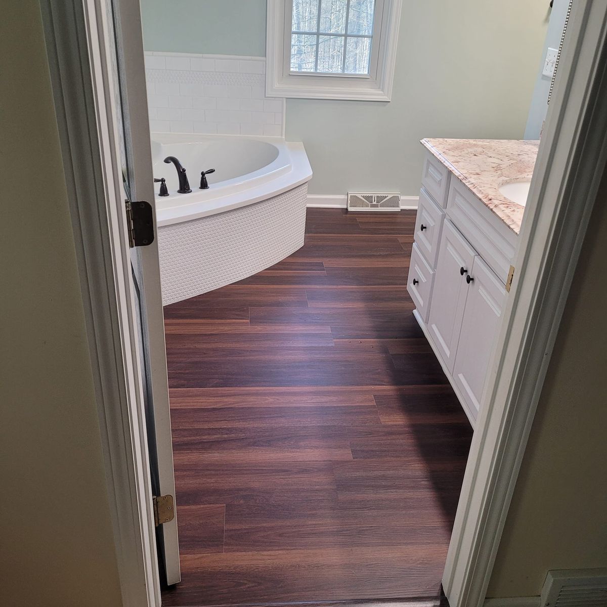 Bathroom Renovation for Anderson Painting and More in Lodi, OH