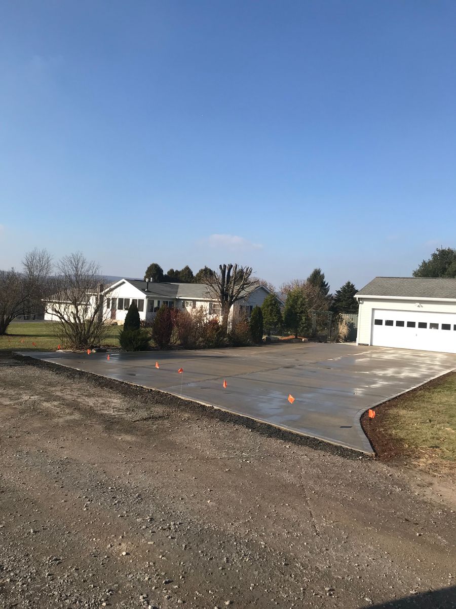 Residential Excavation for Tri County Enterprises in Benton, PA