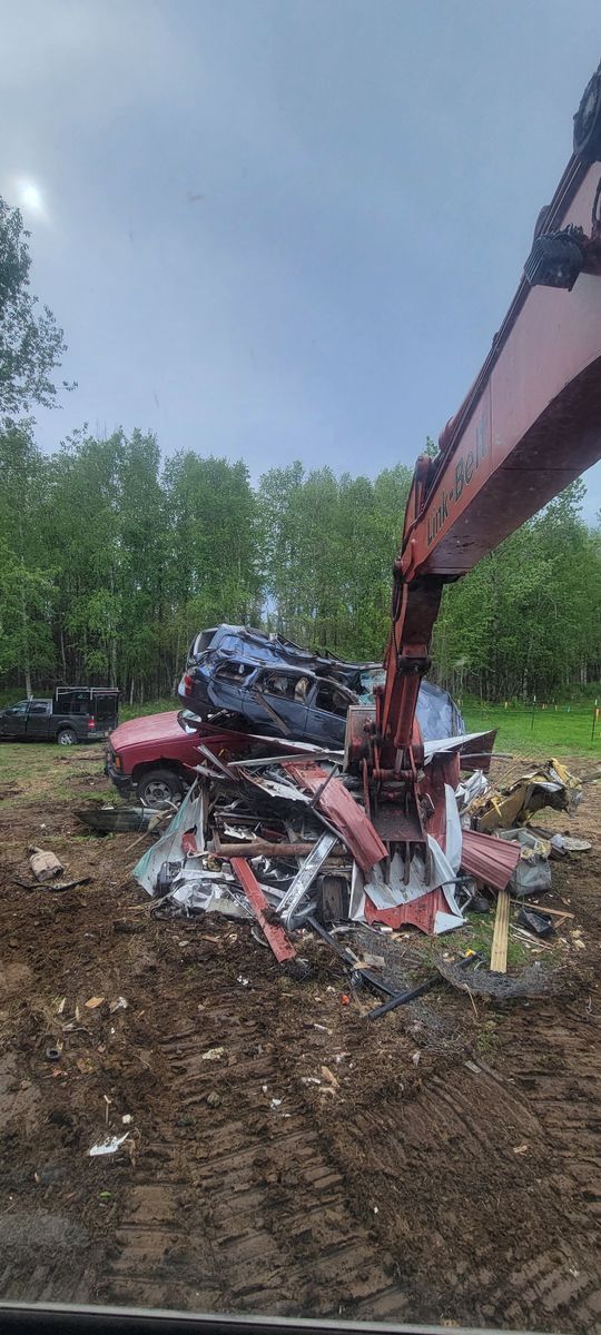 Land Clearing & Demolition for R.L.Moore in Wasilla, AK