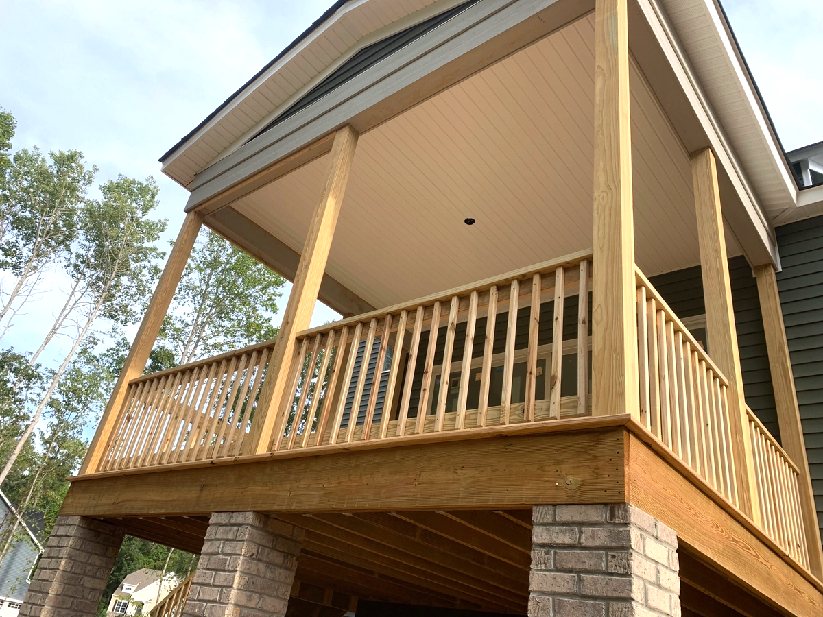 Covered Porches for Lester Contracting LLC in Richmond, VA