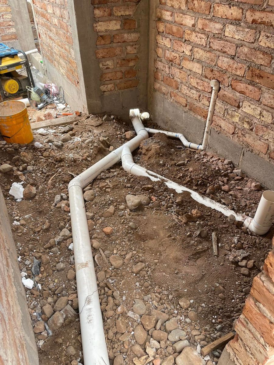 Plumbing for R. Longoria Constructions in Cheverly, MD