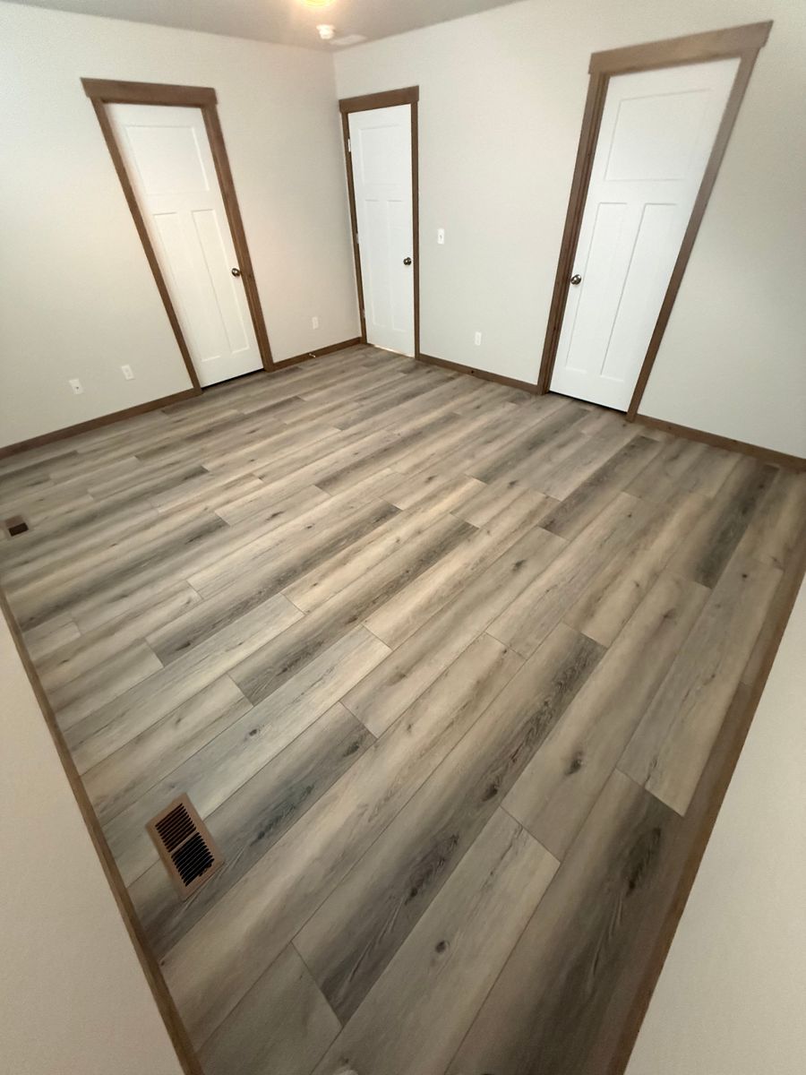 Floor Installation for CJL Flooring in Post Falls, ID