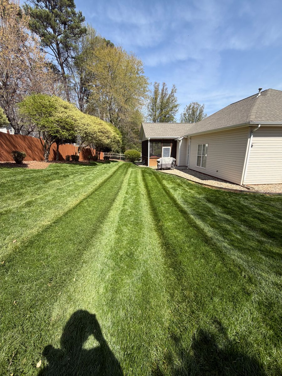 Lawn Mowing for Holloway Yard Company in Winston-Salem, NC