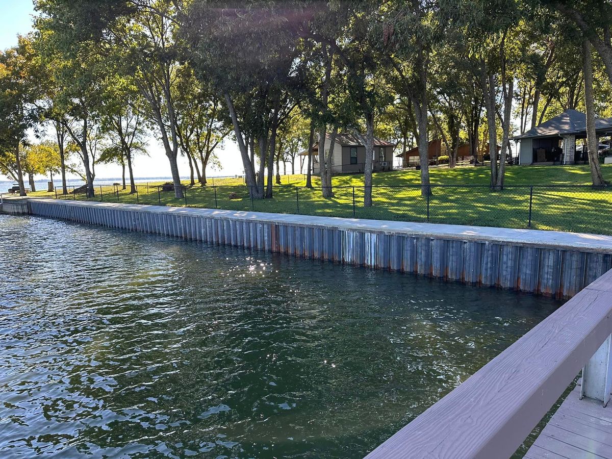 Bulkheads for BR Construction LLC in Corsicana, TX