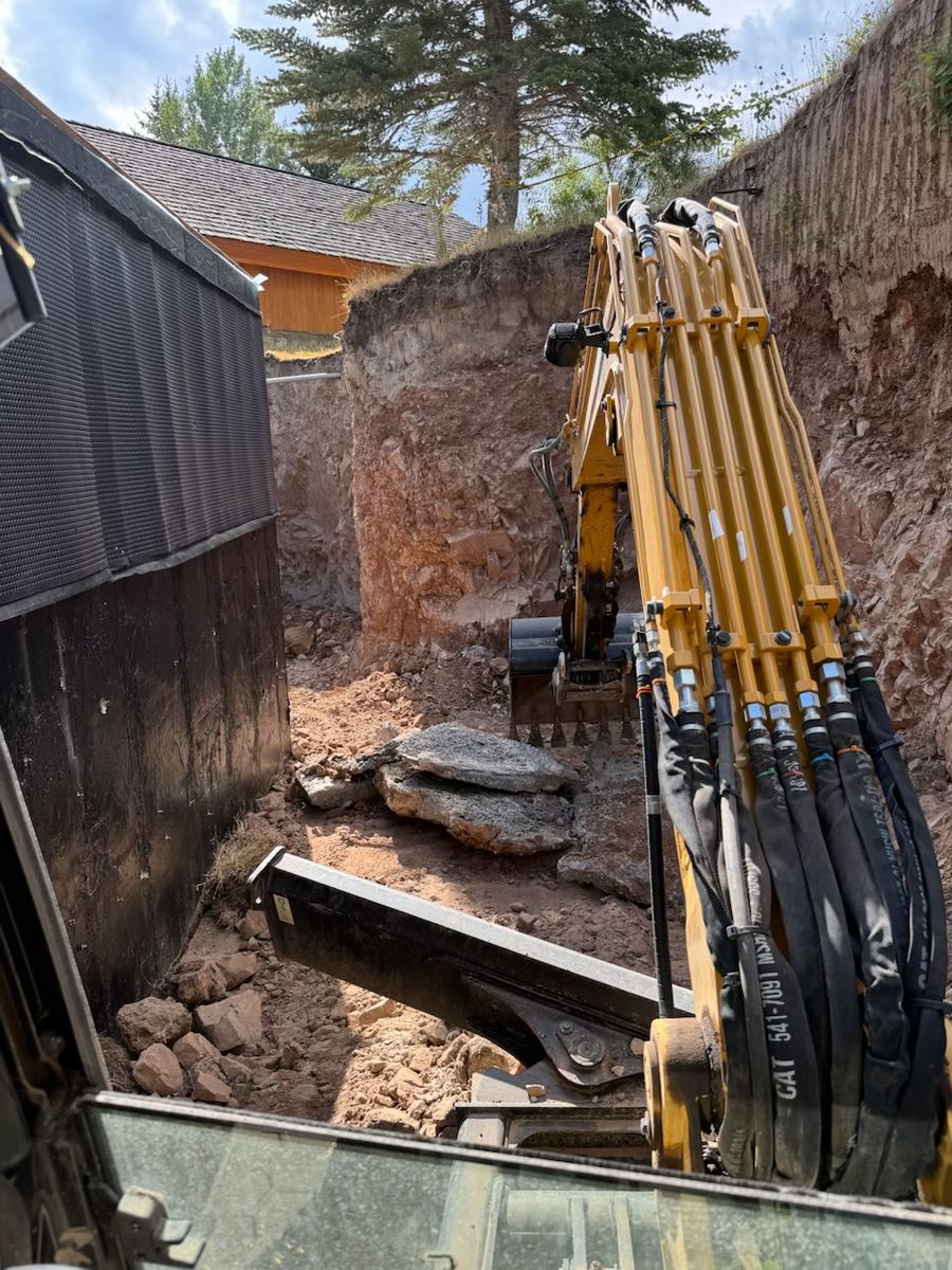 Land Clearing for Hansen Earth Works in Jackson, WY