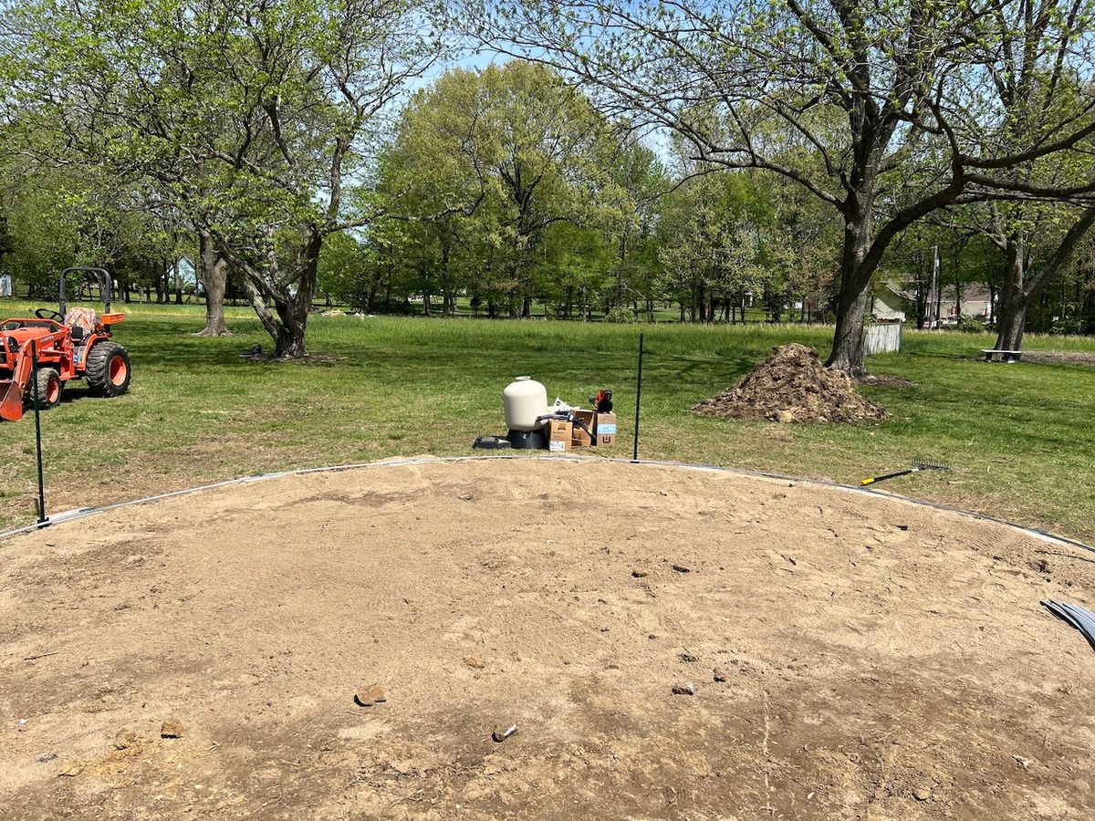 Above Ground Pool Installation for CW Pool Care in Owensboro, KY