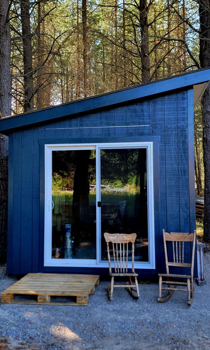 Single Pitch Shed for Rocky Mountain Shed Builders in Whitefish, MT