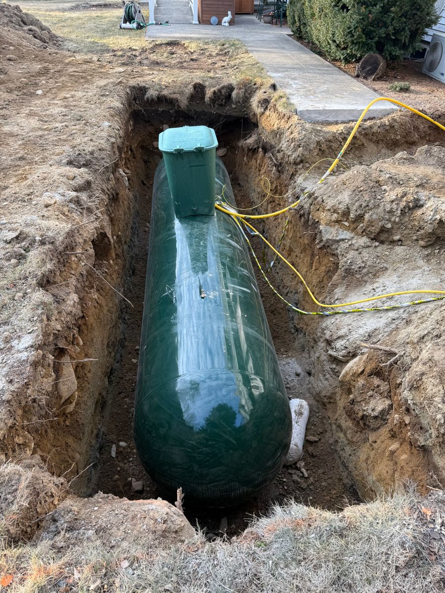 Trenching for DArcy  Cleveland & Sons Excavation LLC in Pawcatuck, CT