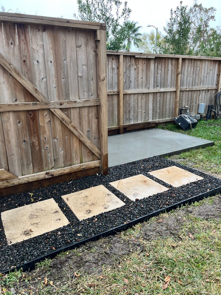 Patios for BigTex Concrete Construction in Houston, TX