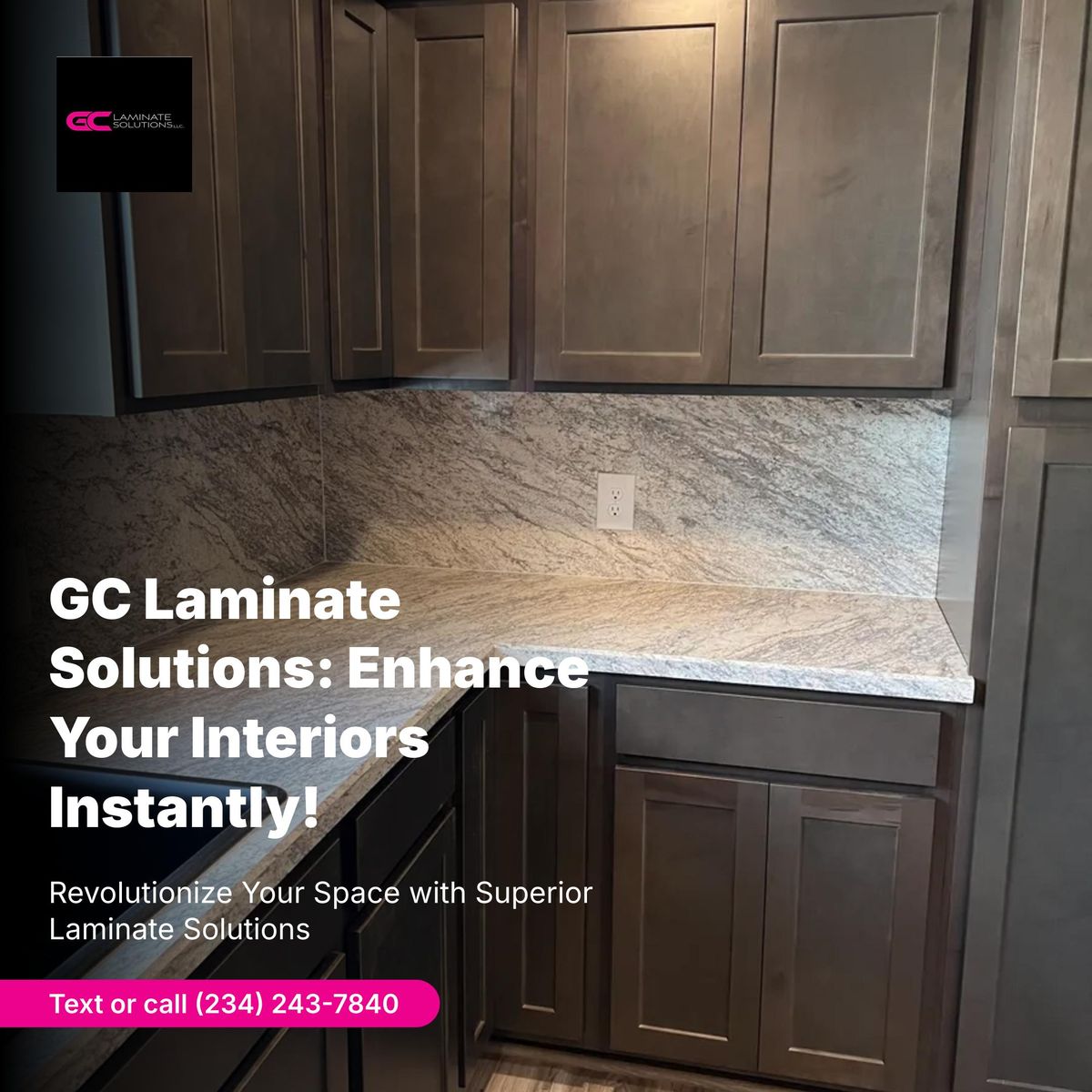 Cabinetry for GC Laminate Solutions in Lordstown, OH