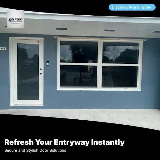Impact Window Replacement for 3D Impact Windows in West Palm Beach, FL