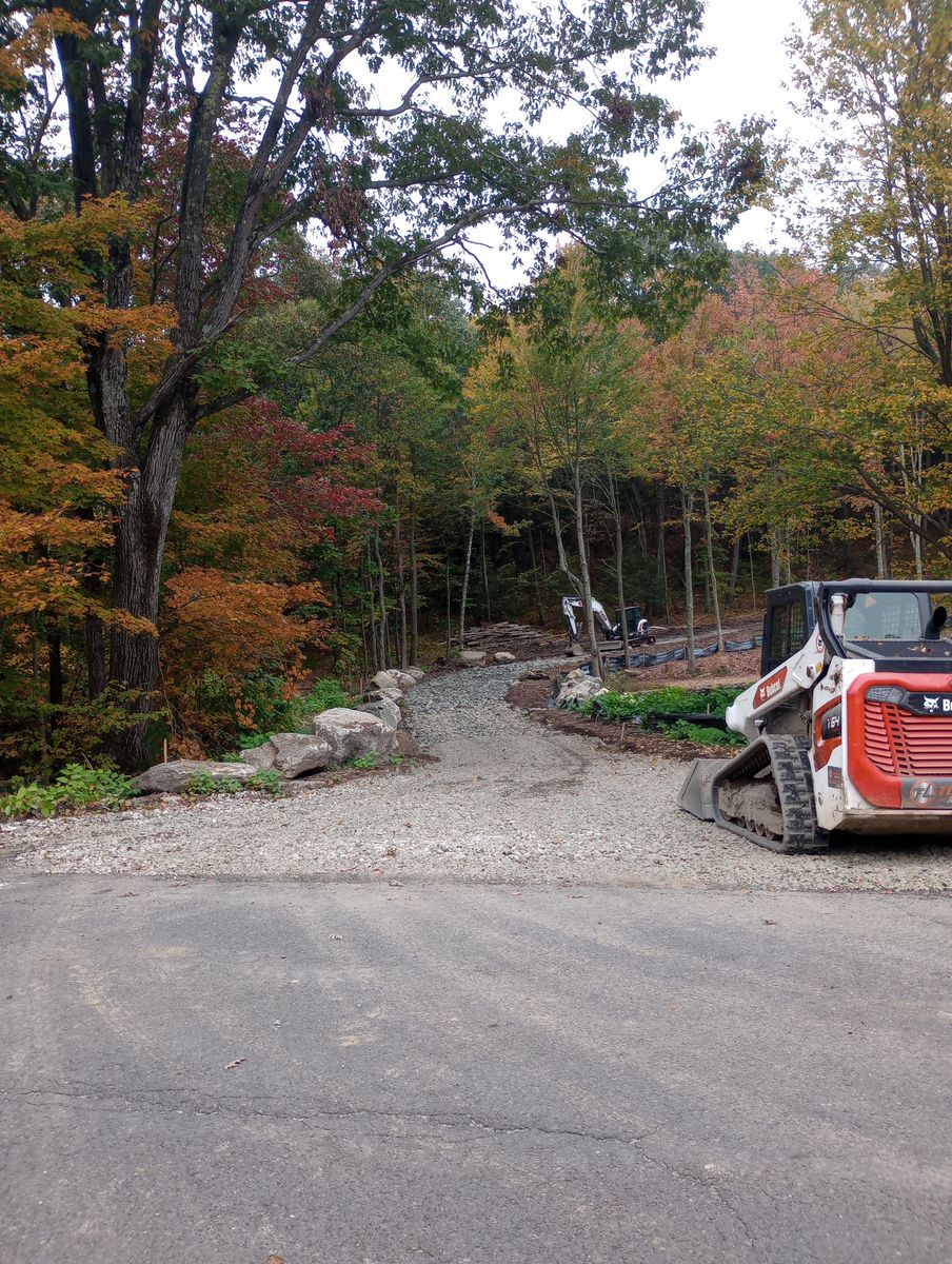Driveway Construction for Cody's Excavation and Septic in Plainville, CT