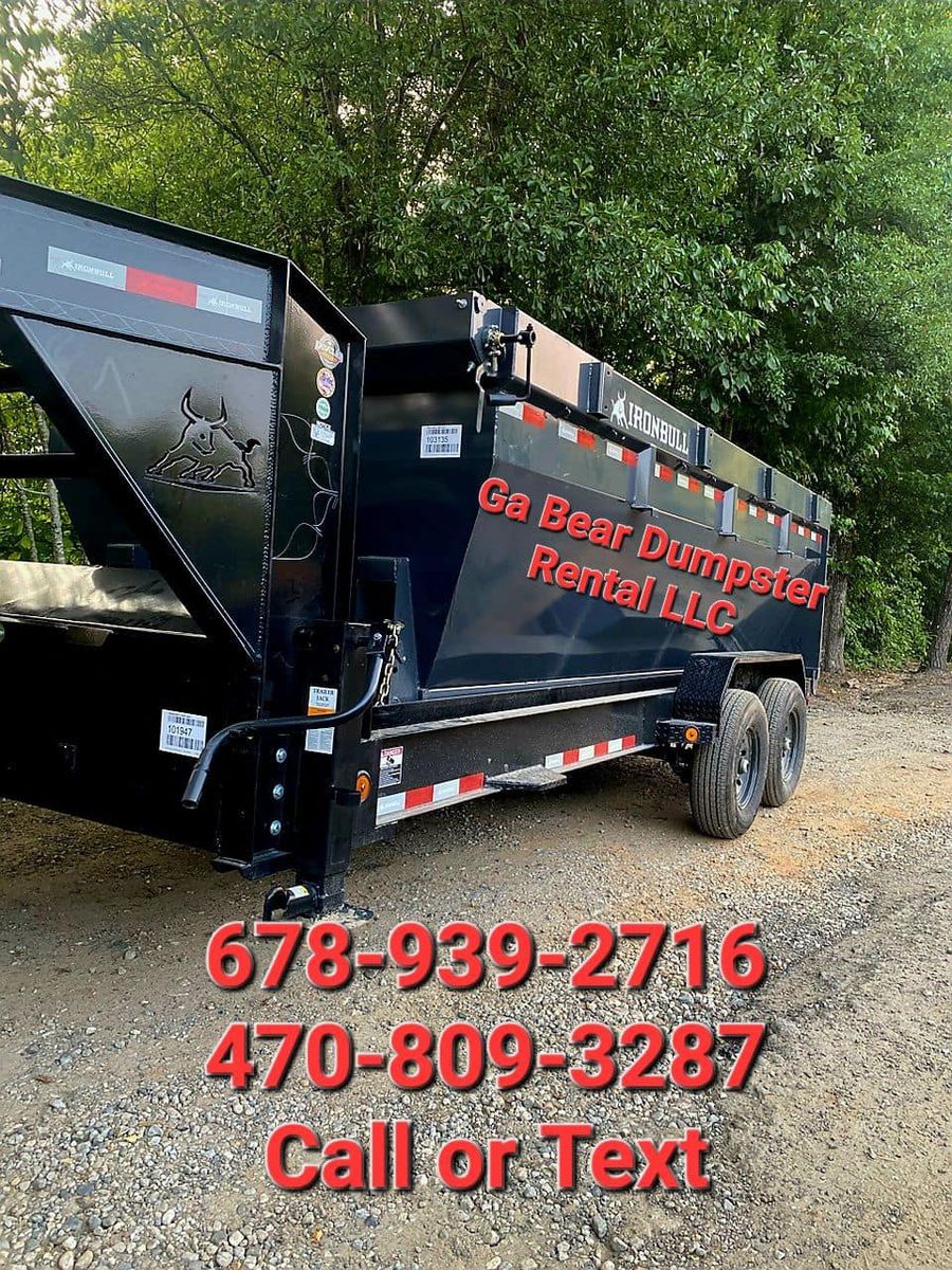 Dumpster Rental for GA Bear Dumpster Rental in Cumming, GA