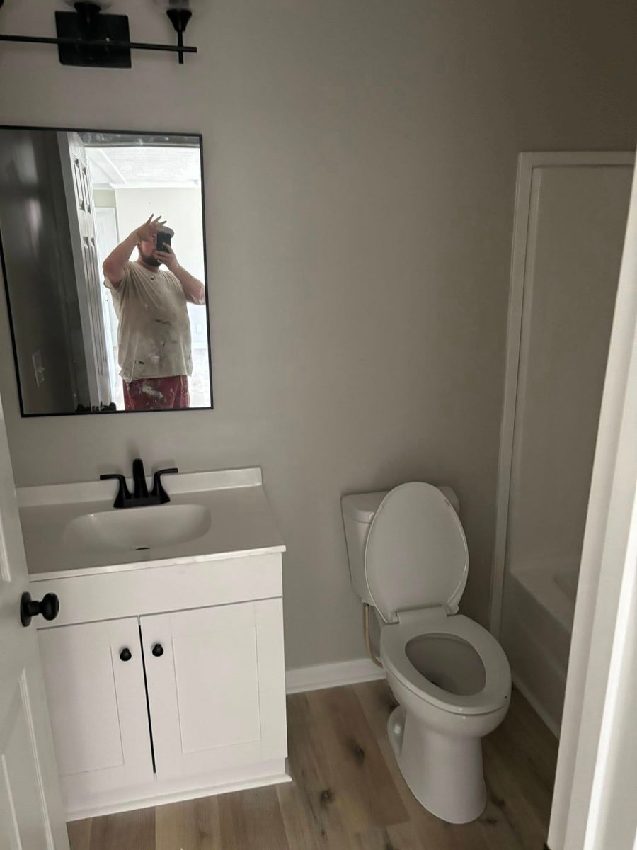 Bathroom Renovation for Cody's Quality Construction in Milan, TN