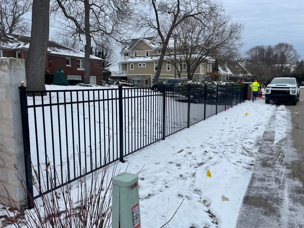 Fence Installation for TMF Services in Lapeer County, MI