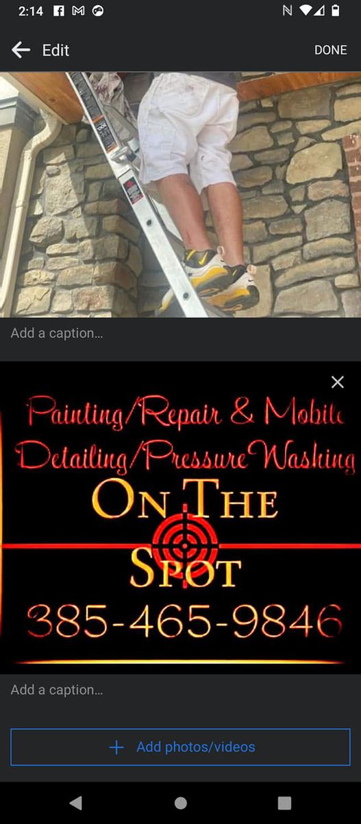 Pressure Washing for On The Spot Painting and Repair in Salt Lake, Utah