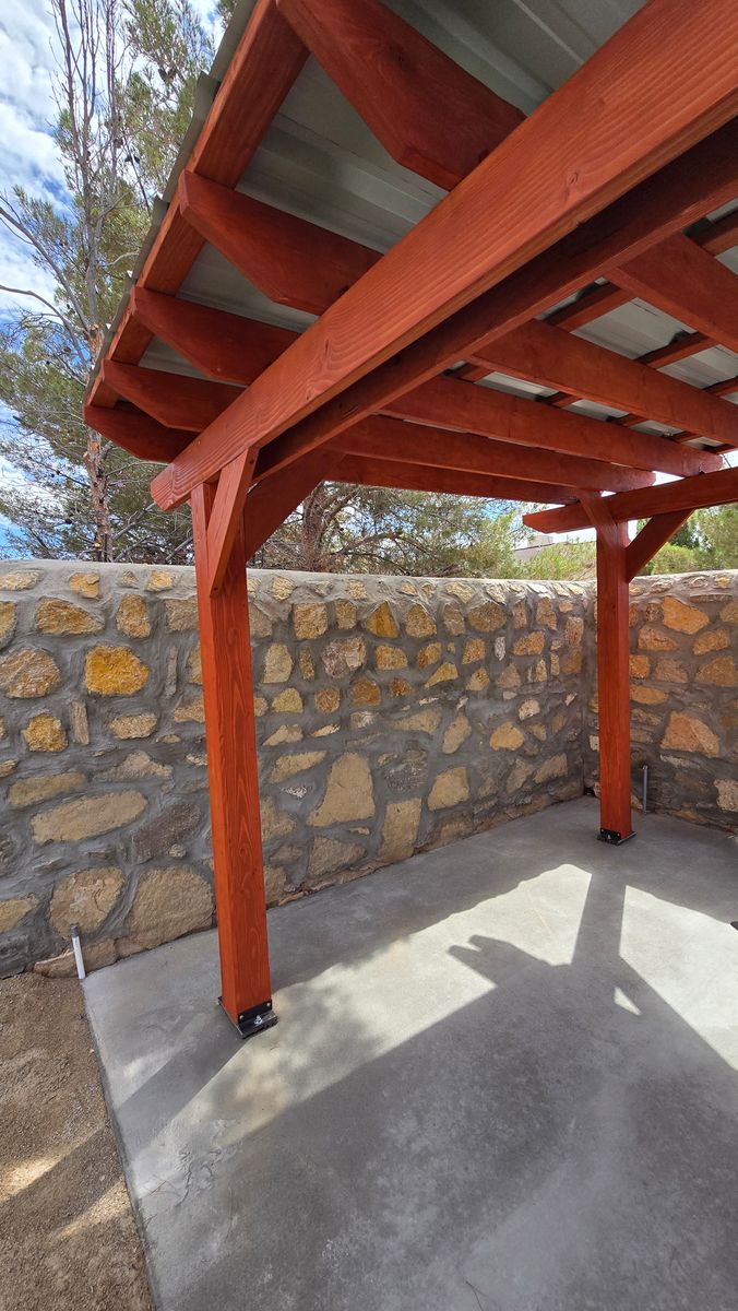 Pergola Construction for Great Outdoors Patio Projects in El Paso, TX