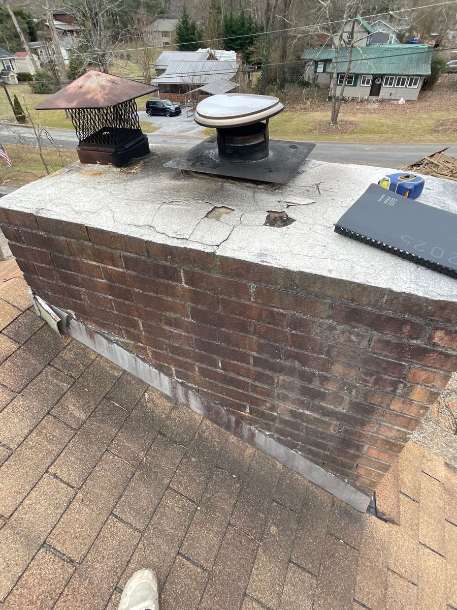 Chimney Replacement for RJ Roofing of WNC in Brevard, NC