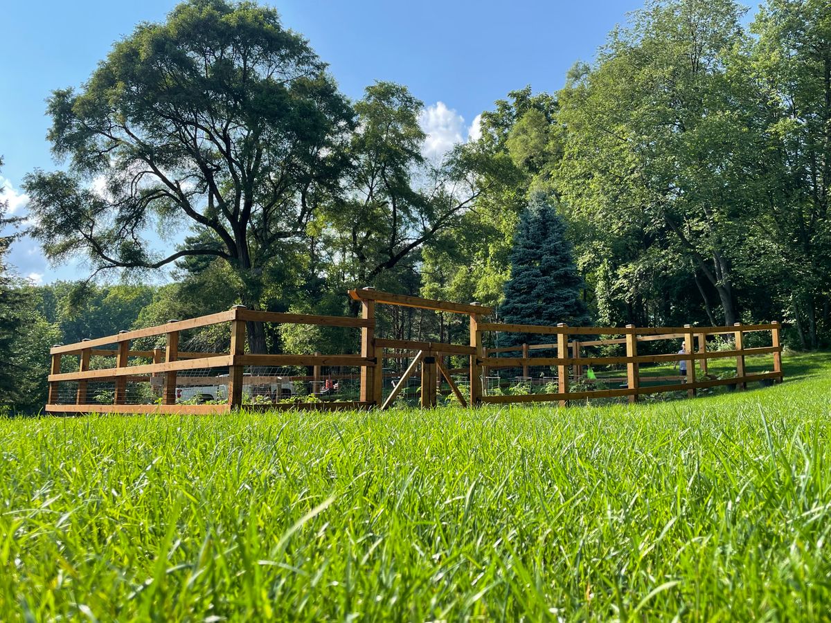 Fence Installation for TMF Services in Lapeer County, MI