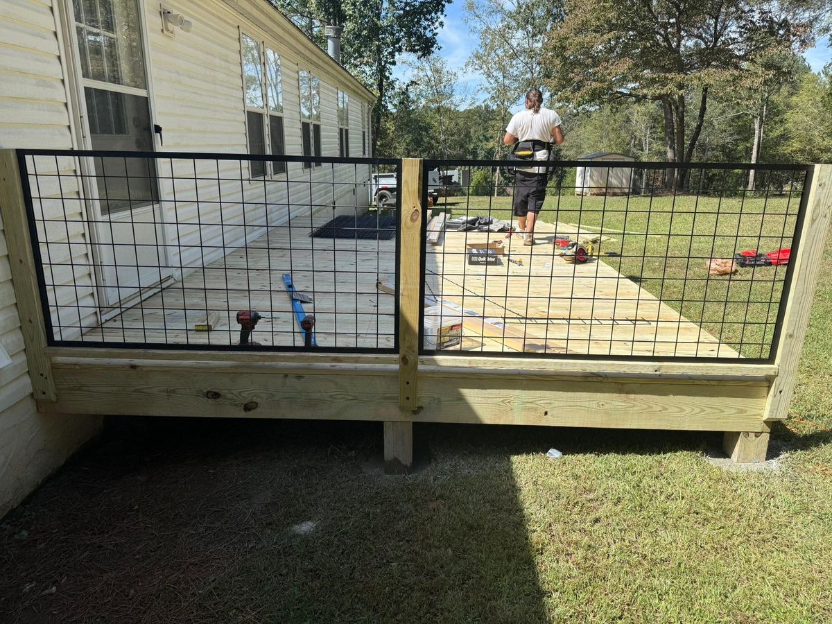 Fencing for Keith Construction in Covington, GA